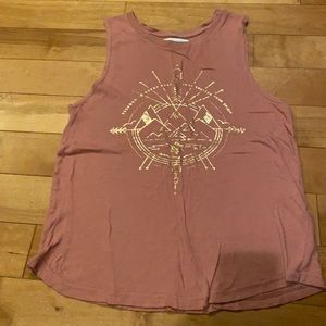 Spiritual Gangster size S tank, fold foil print